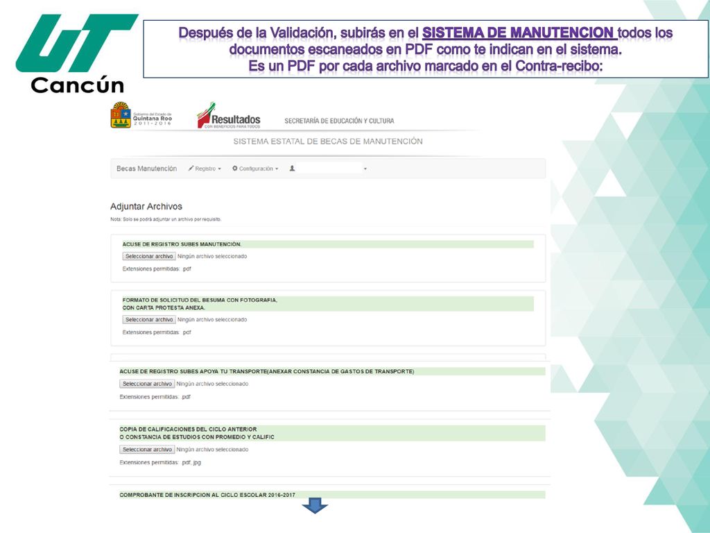 Es un PDF por cada archivo marcado en el Contra-recibo: