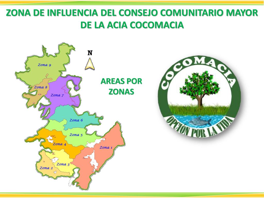 ZONA DE INFLUENCIA DEL CONSEJO COMUNITARIO MAYOR DE LA ACIA COCOMACIA