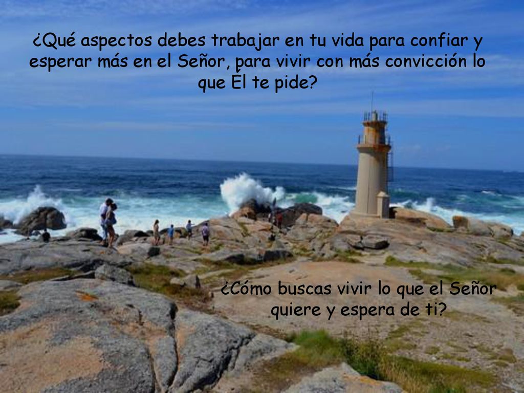 ¿Cómo buscas vivir lo que el Señor quiere y espera de ti