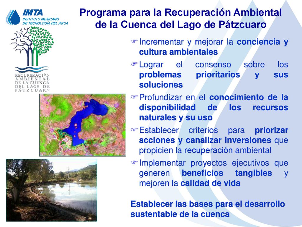 Programa para la Recuperación Ambiental de la Cuenca del Lago de Pátzcuaro
