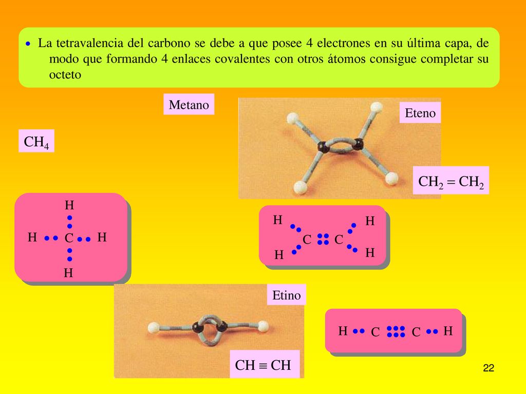 La tetravalencia del carbono se debe a que posee 4 electrones en su última capa, de modo que formando 4 enlaces covalentes con otros átomos consigue completar su octeto