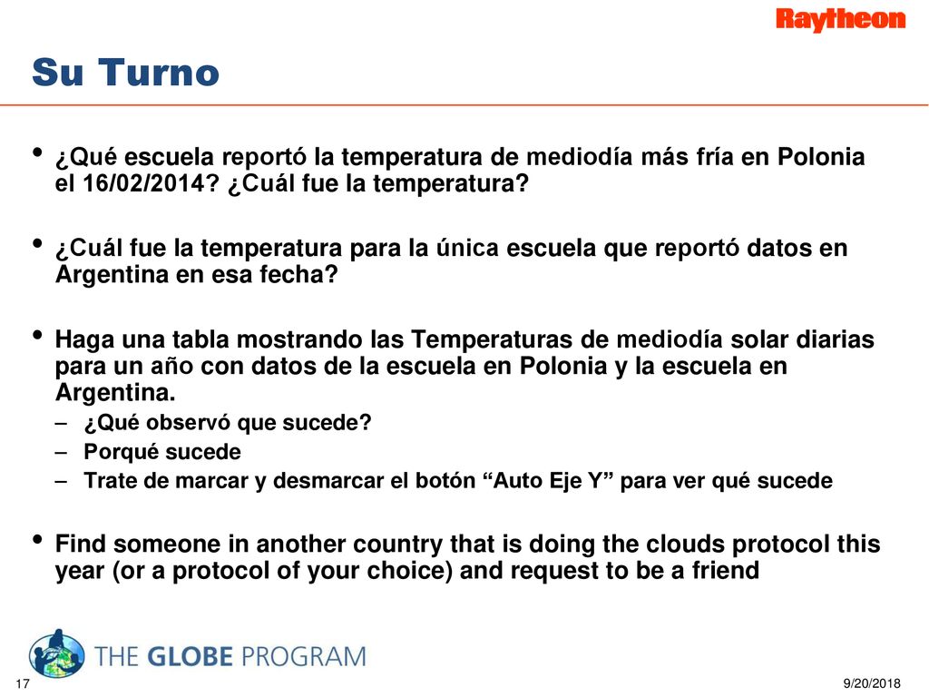 Su Turno ¿Qué escuela reportó la temperatura de mediodía más fría en Polonia el 16/02/2014 ¿Cuál fue la temperatura