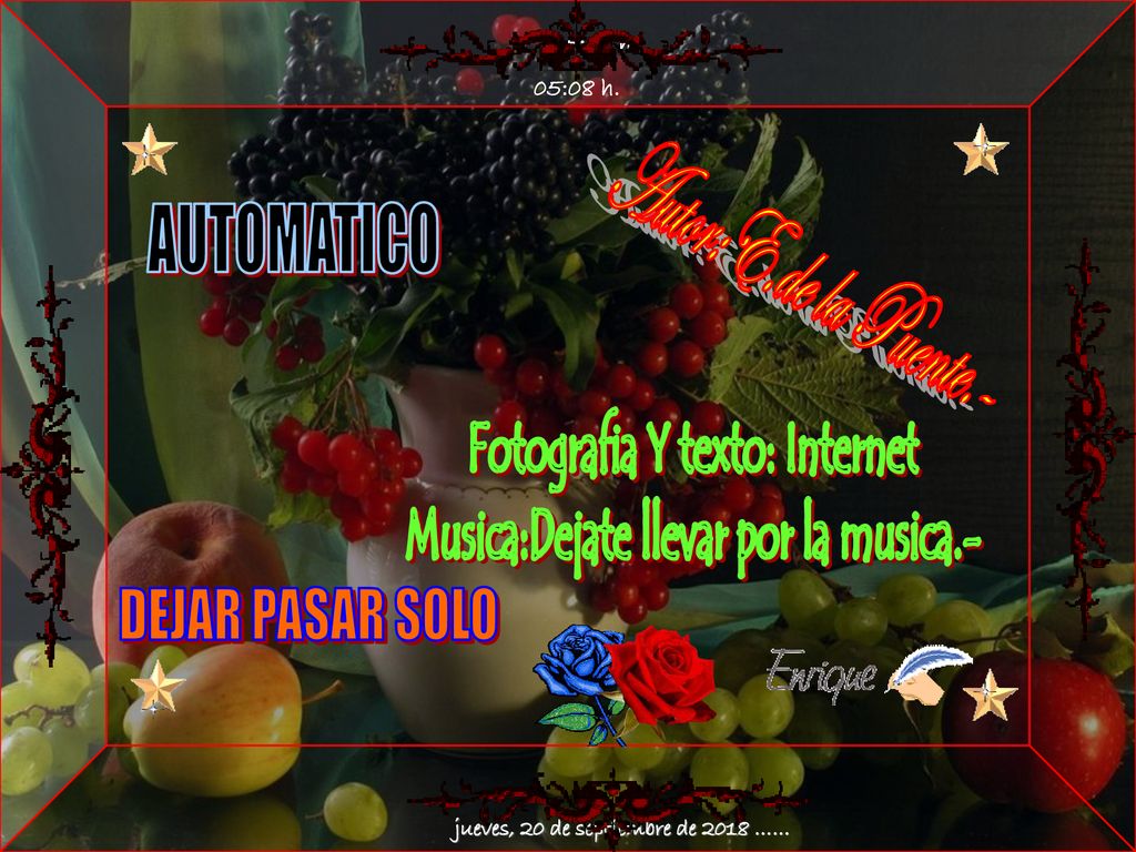 Fotografia Y texto: Internet Musica:Dejate llevar por la musica.-