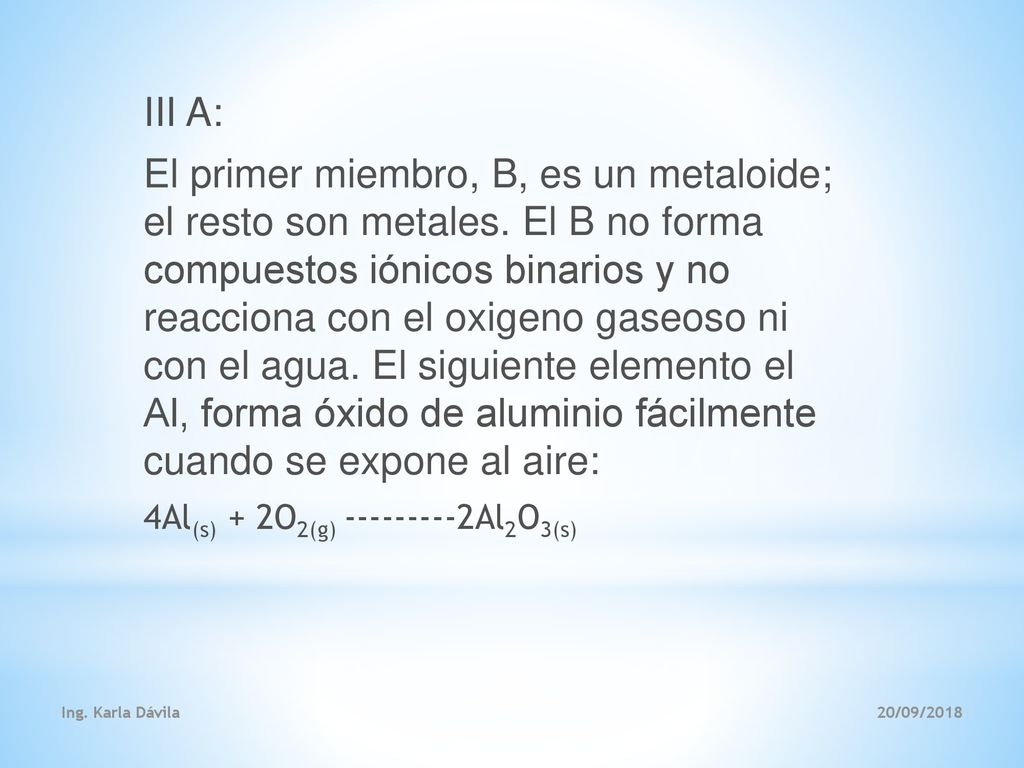 III A: