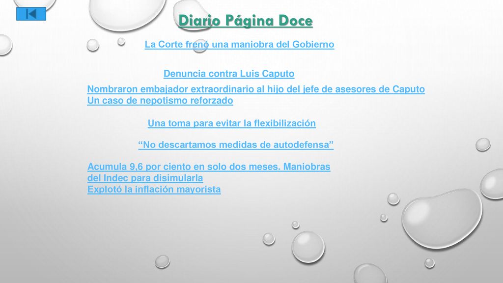 Diario Página Doce La Corte frenó una maniobra del Gobierno