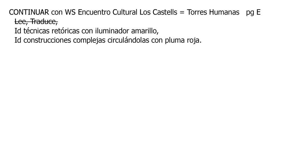 CONTINUAR con WS Encuentro Cultural Los Castells = Torres Humanas pg E