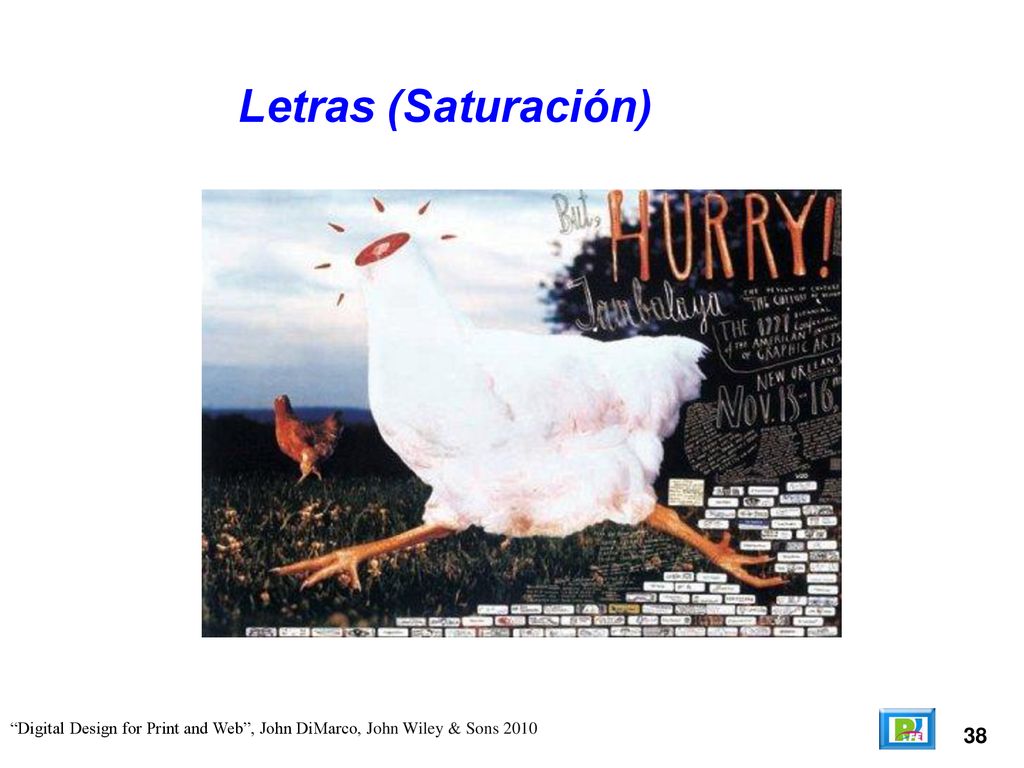 Letras (Saturación) Digital Design for Print and Web , John DiMarco, John Wiley & Sons