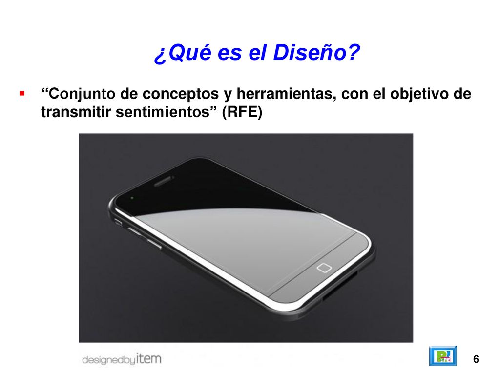 ¿Qué es el Diseño Conjunto de conceptos y herramientas, con el objetivo de transmitir sentimientos (RFE)