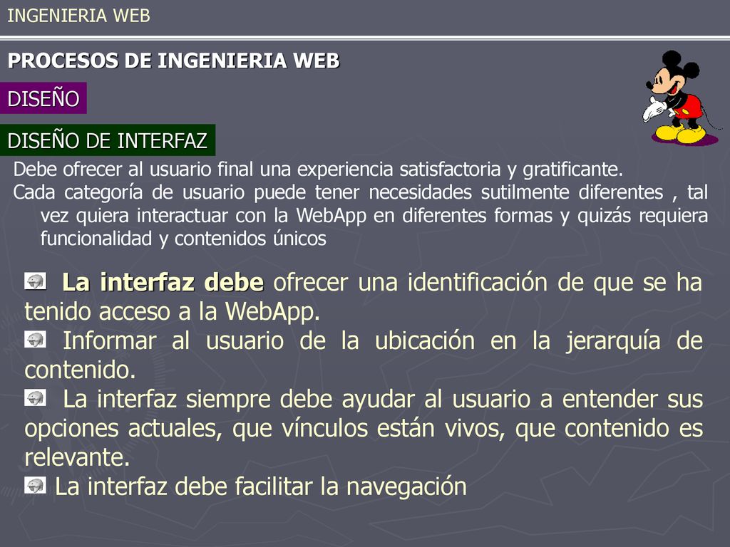 Informar al usuario de la ubicación en la jerarquía de contenido.
