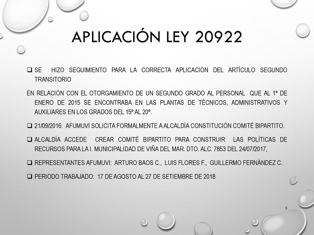 APLICACIÓN LEY SE HIZO SEGUIMIENTO PARA LA CORRECTA APLICACIÓN DEL ARTÍCULO SEGUNDO TRANSITORIO.