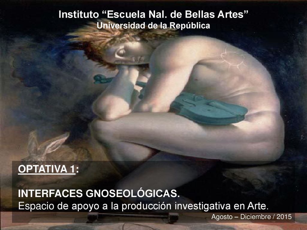 Instituto Escuela Nal. de Bellas Artes Universidad de la República