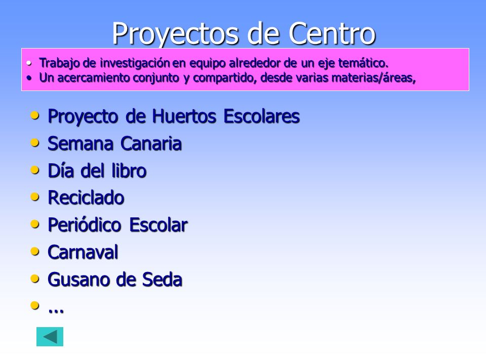 Proyectos de Centro Proyecto de Huertos Escolares Semana Canaria