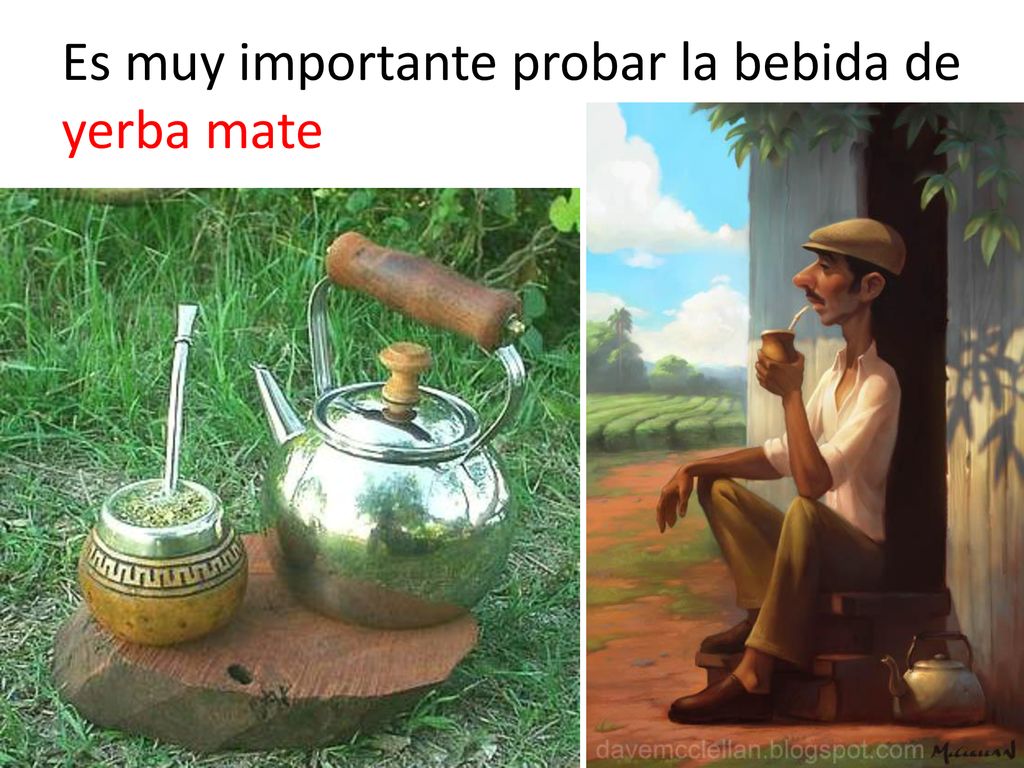Es muy importante probar la bebida de yerba mate