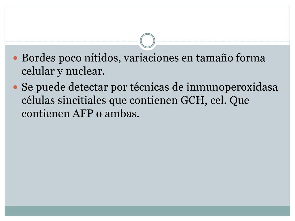 Bordes poco nítidos, variaciones en tamaño forma celular y nuclear.
