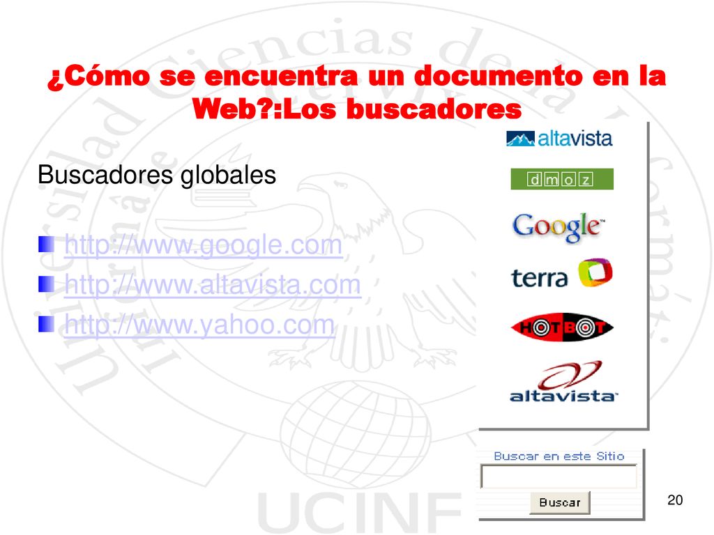 ¿Cómo se encuentra un documento en la Web :Los buscadores