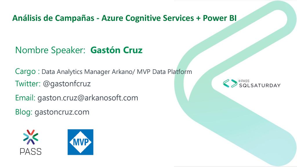Análisis de Campañas - Azure Cognitive Services + Power BI