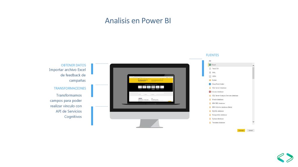 Analisis en Power BI Importar archivo Excel de feedback de campañas