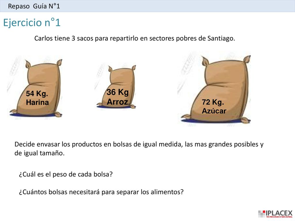 Carlos tiene 3 sacos para repartirlo en sectores pobres de Santiago.