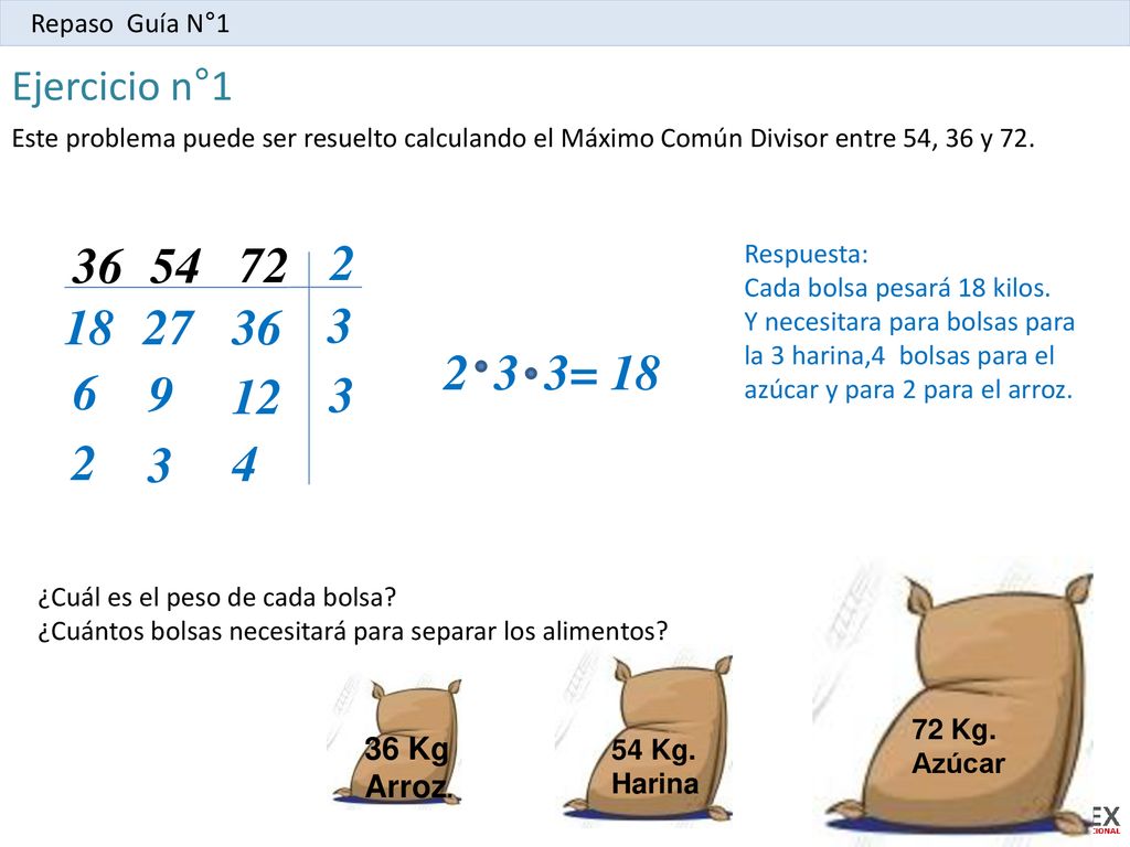 Repaso Guía N°1 Nivelación Matemática (MAT 100) Primer Semestre Sede. Ejercicio n°1.
