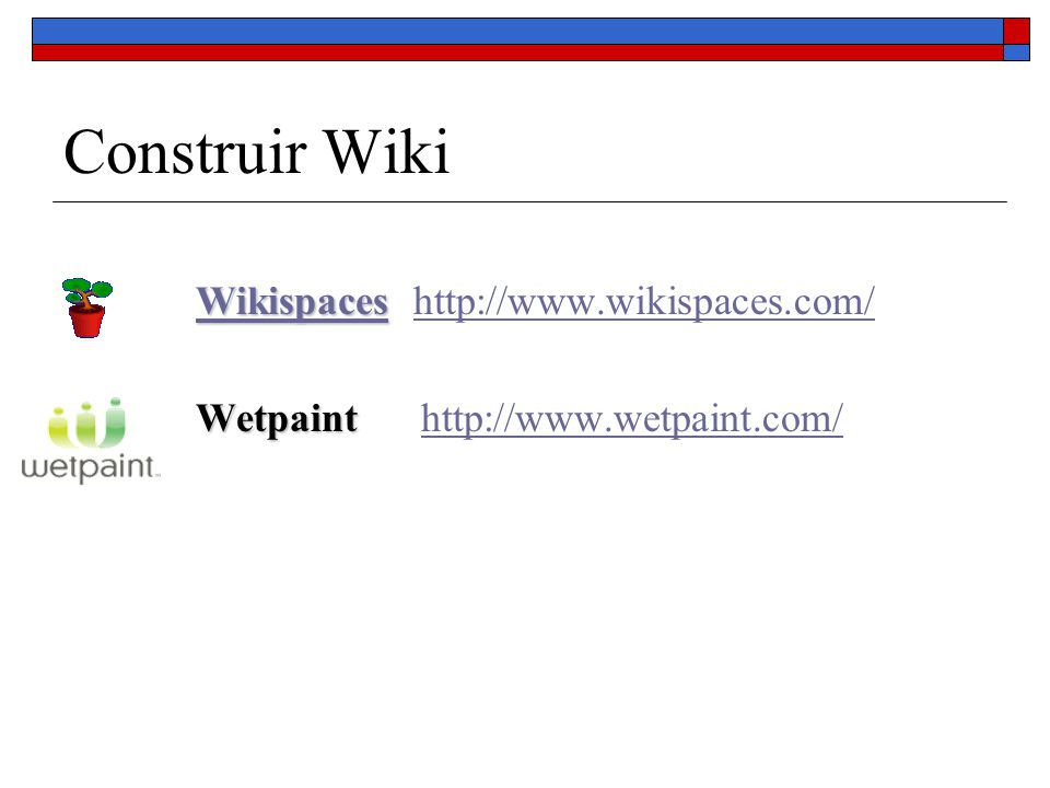 Construir Wiki Wikispaces