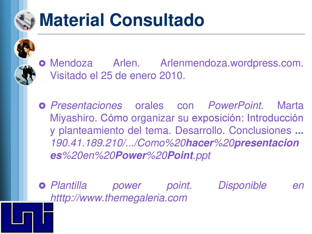 Material Consultado Mendoza Arlen. Arlenmendoza.wordpress.com. Visitado el 25 de enero