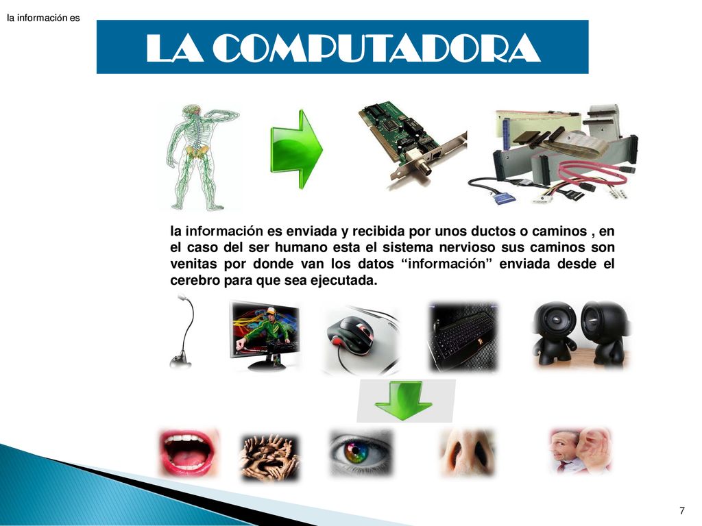 la información es la información es. LA COMPUTADORA.