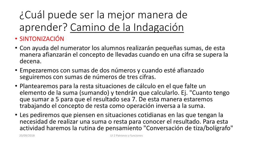 ¿Cuál puede ser la mejor manera de aprender Camino de la Indagación
