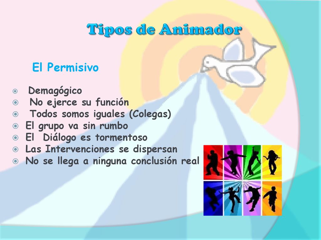 Tipos de Animador El Permisivo No ejerce su función