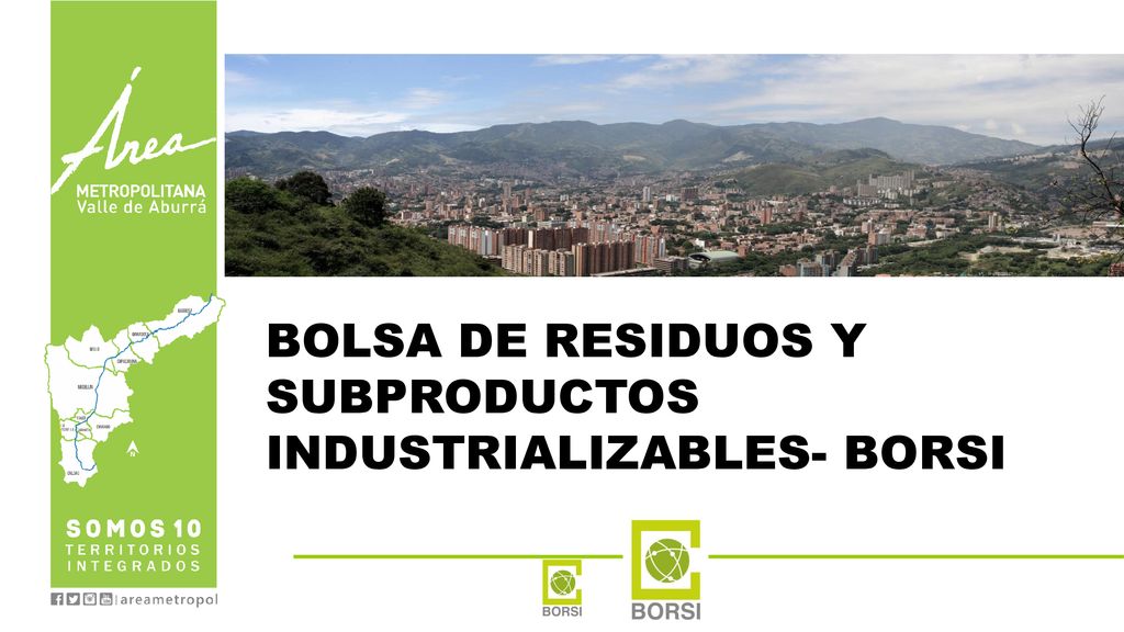 BOLSA DE RESIDUOS Y SUBPRODUCTOS INDUSTRIALIZABLES- BORSI