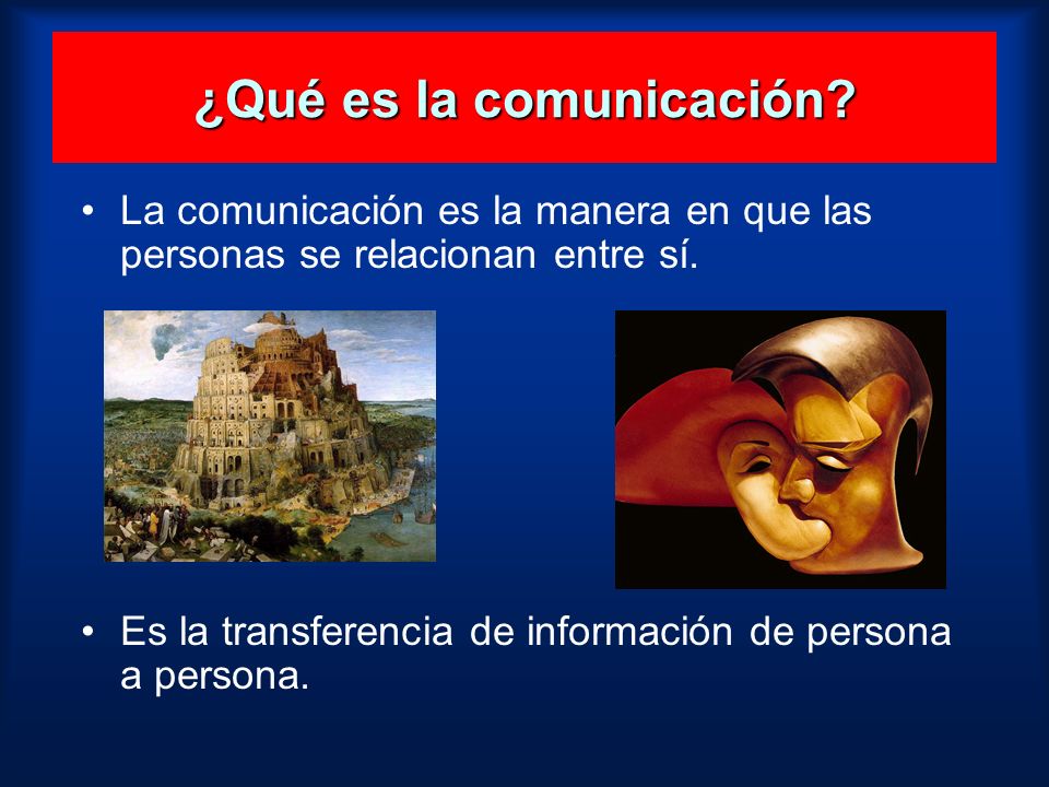 ¿Qué es la comunicación