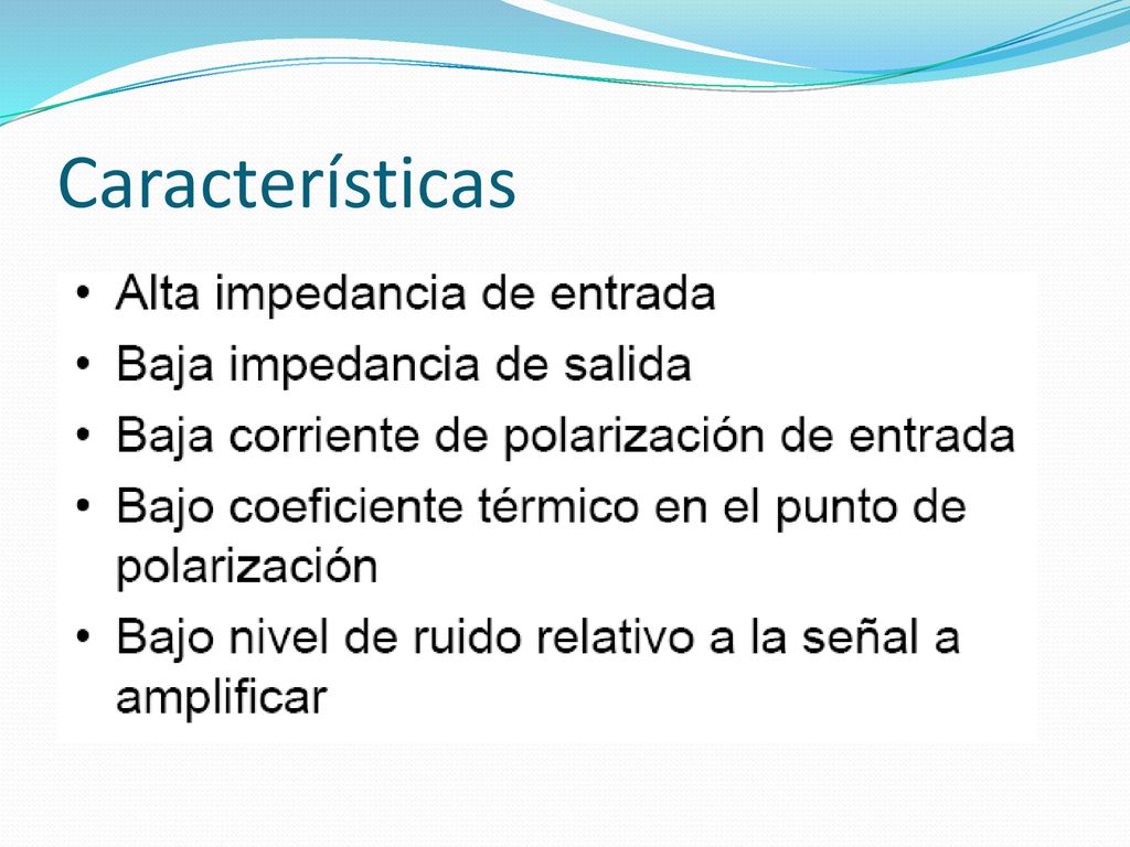 Características