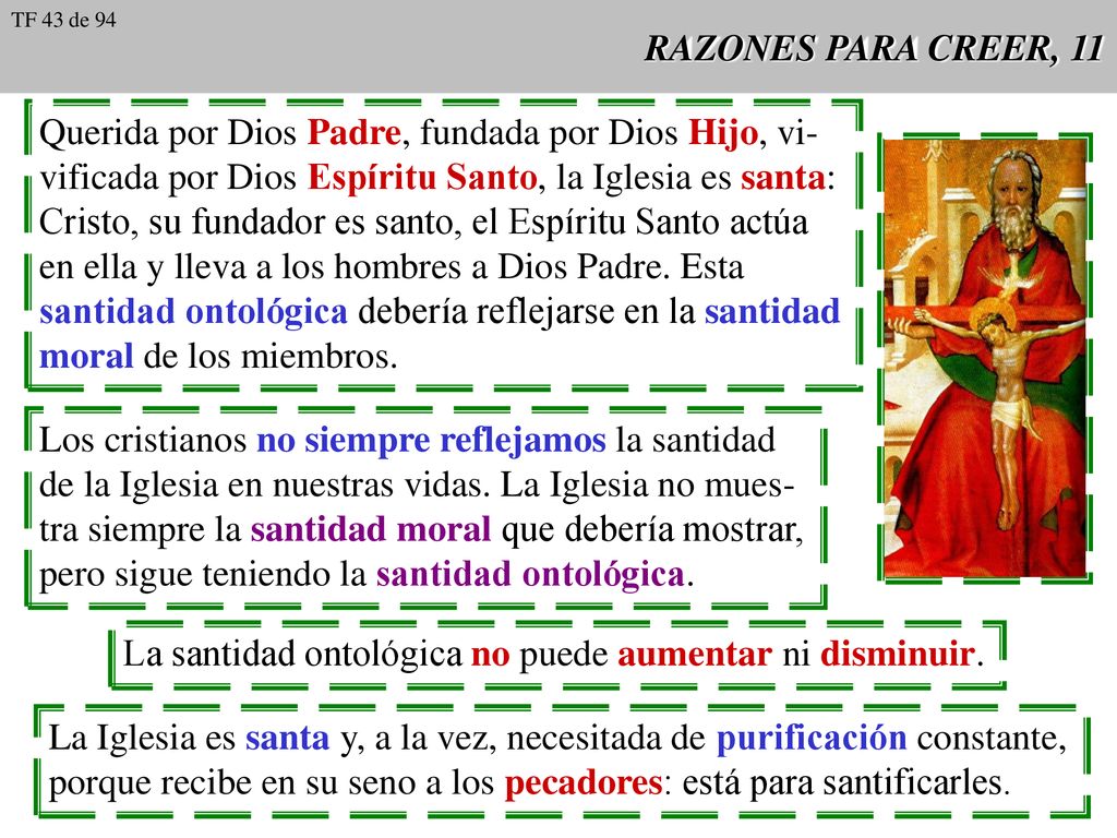 Querida por Dios Padre, fundada por Dios Hijo, vi-