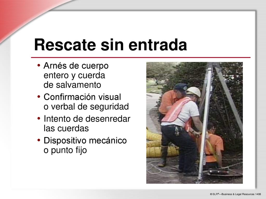 Rescate sin entrada Arnés de cuerpo entero y cuerda de salvamento
