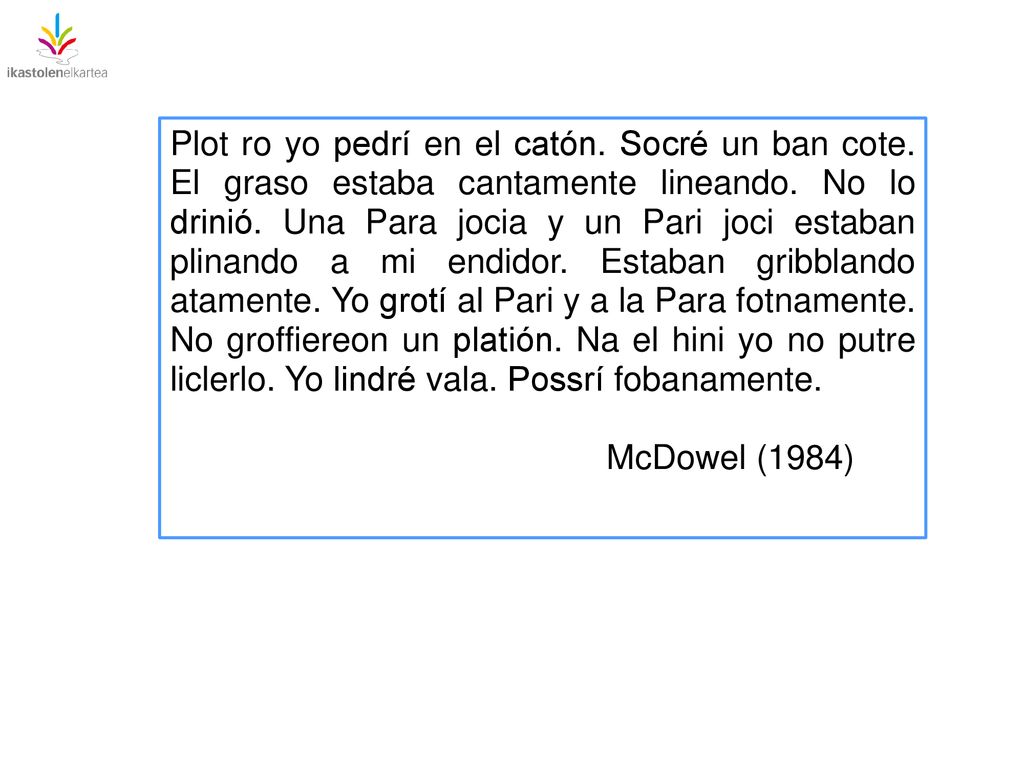 Plot ro yo pedrí en el catón. Socré un ban cote