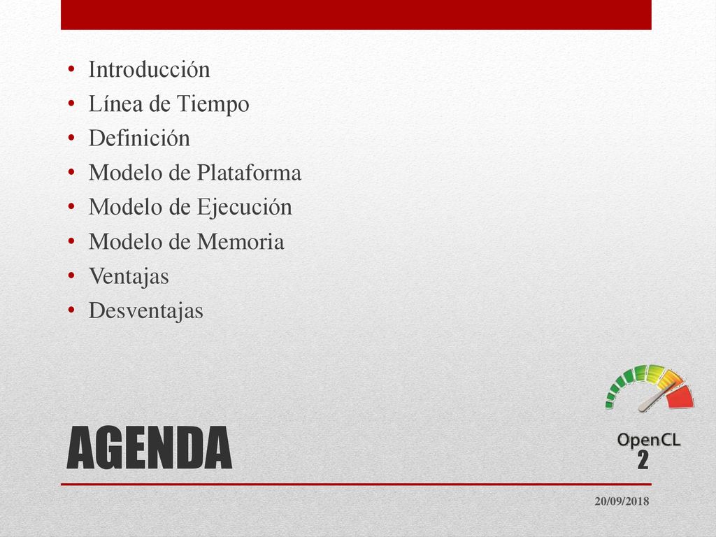 AGENDA Introducción Línea de Tiempo Definición Modelo de Plataforma