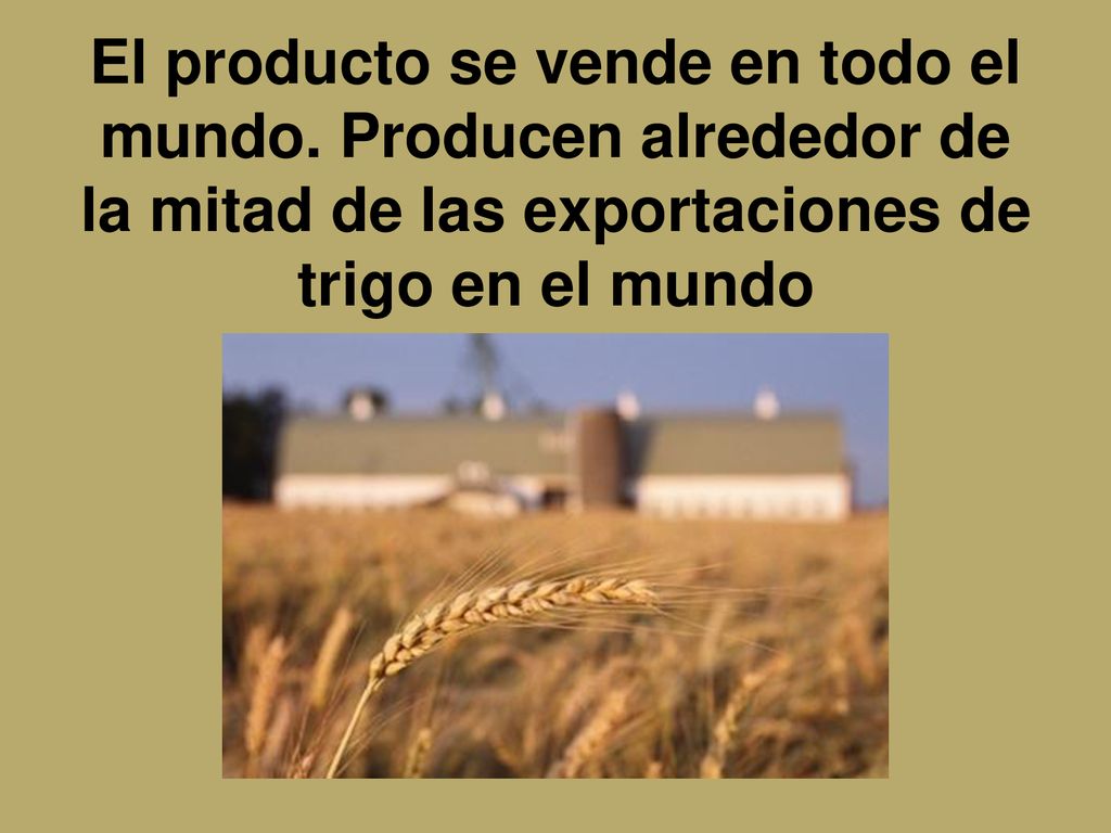 El producto se vende en todo el mundo