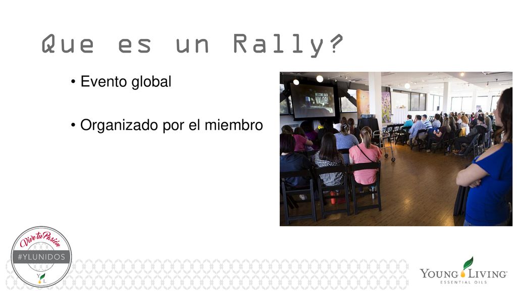 Que es un Rally Evento global Organizado por el miembro