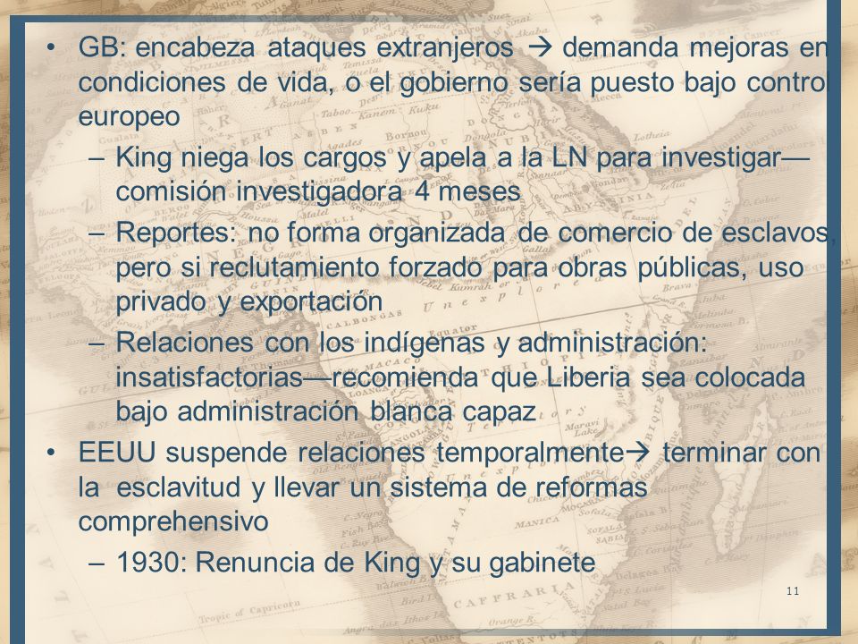 GB: encabeza ataques extranjeros  demanda mejoras en condiciones de vida, o el gobierno sería puesto bajo control europeo