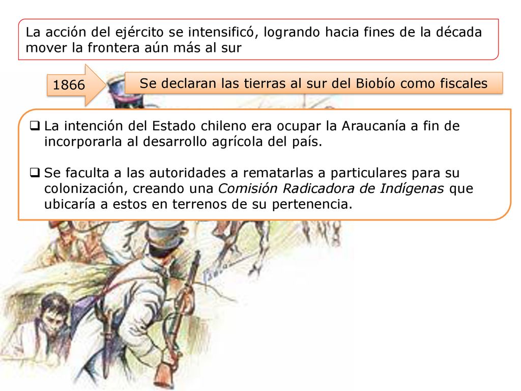 Se declaran las tierras al sur del Biobío como fiscales