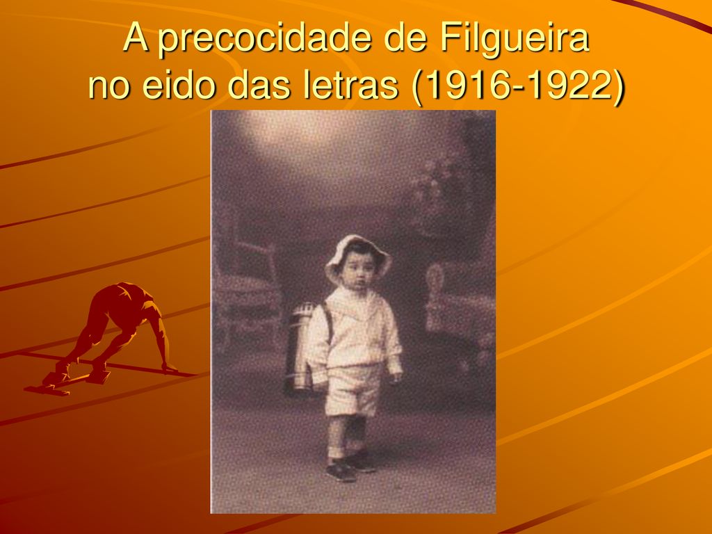 A precocidade de Filgueira no eido das letras ( )