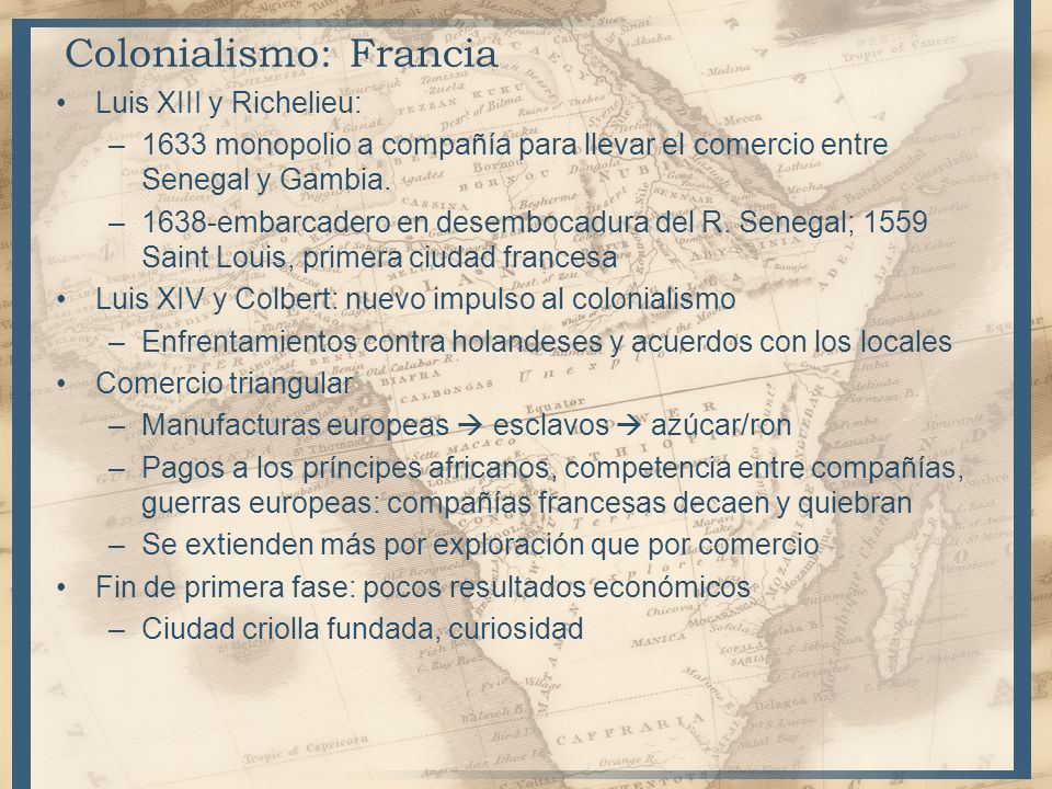 Colonialismo: Francia