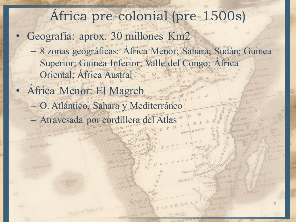África pre-colonial (pre-1500s)