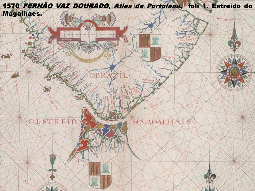 1570 FERNÃO VAZ DOURADO, Atles de Portolans, foli 1