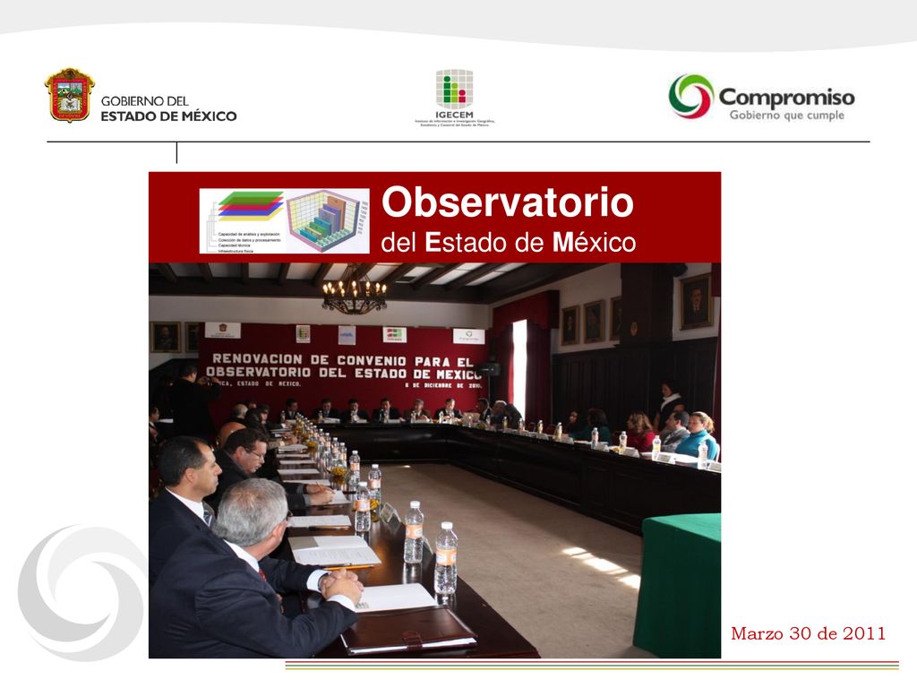Observatorio del Estado de México Marzo 30 de 2011 OBSERVACIONES: