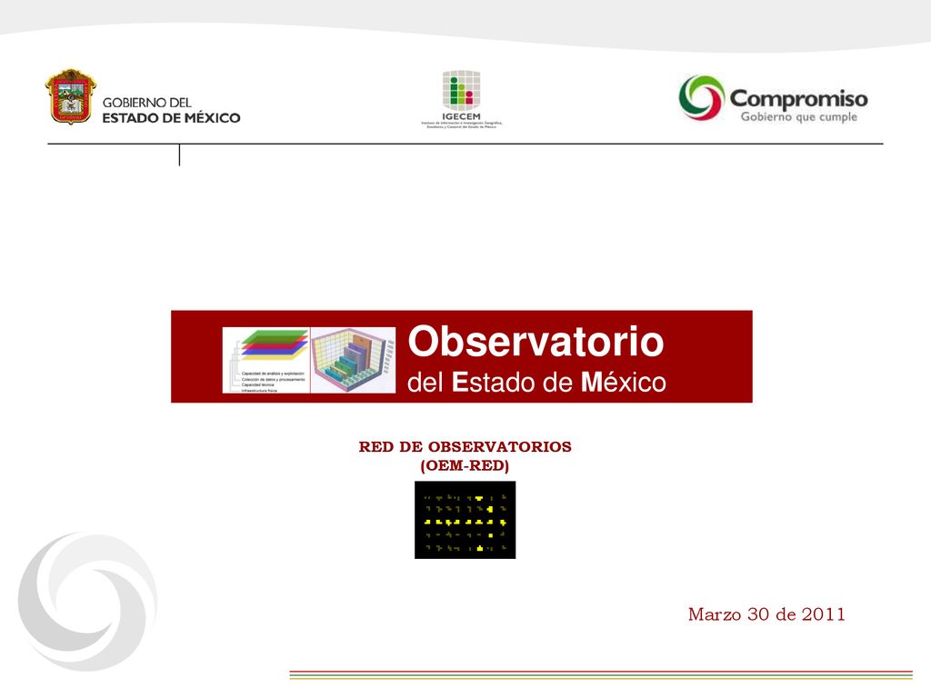 Observatorio del Estado de México Marzo 30 de 2011