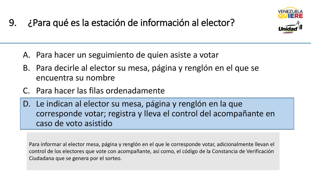 ¿Para qué es la estación de información al elector
