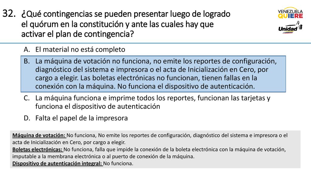 ¿Qué contingencias se pueden presentar luego de logrado el quórum en la constitución y ante las cuales hay que activar el plan de contingencia