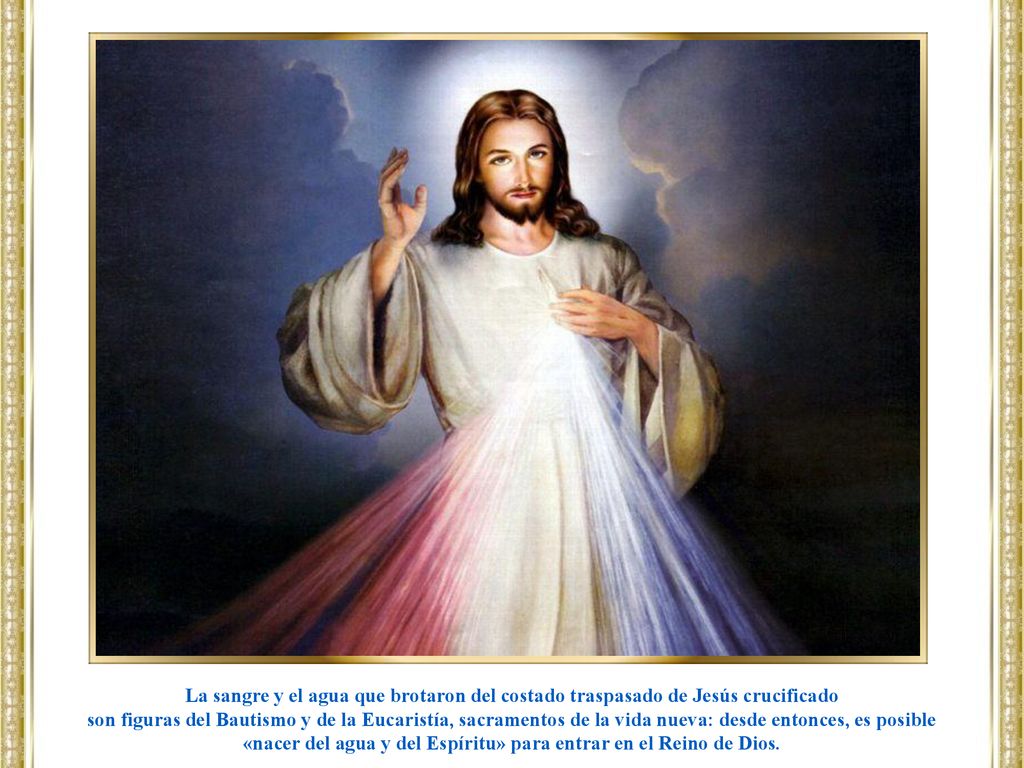 «nacer del agua y del Espíritu» para entrar en el Reino de Dios.