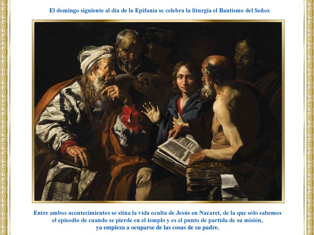 ya empieza a ocuparse de las cosas de su padre.