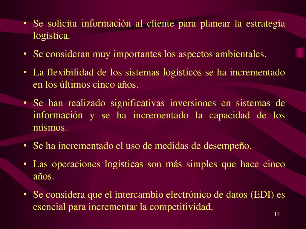Se solicita información al cliente para planear la estrategia logística.